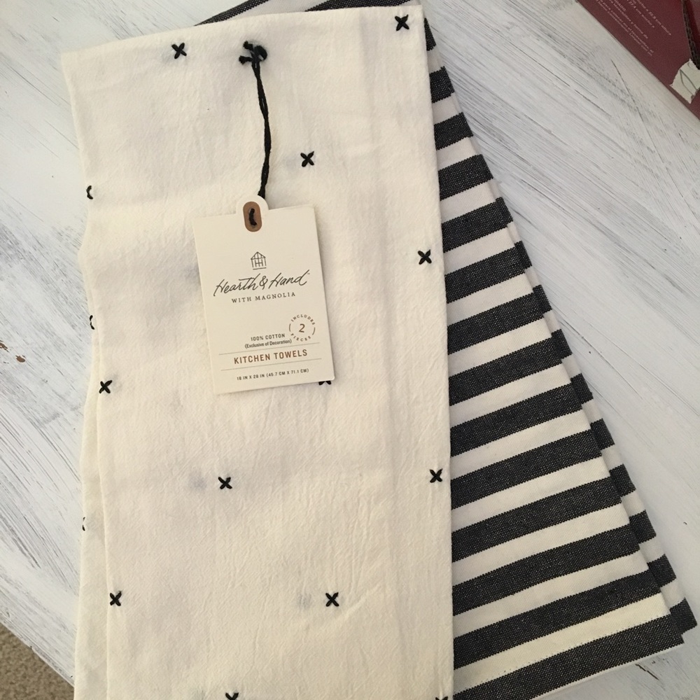 magnolia hearth and hand towels